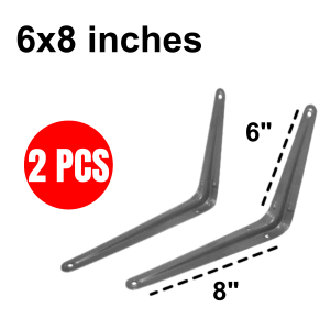 2Pcs Shelf Bracket Wall Mounted Heavy Duty Angle Bracket Elbow Bracket Altar Support Bracket