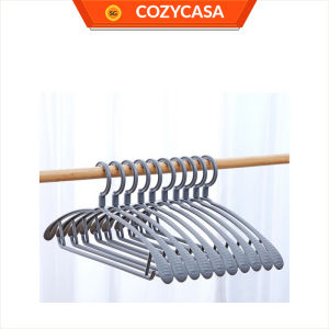 【COZYCASA】Wide Shoulder Seamless Drying Hangers / Plastic Anti-Slip Multifunctional Household Clothes Support