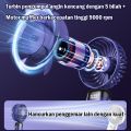 Epic Finds Kipas Angin Portable Mini USB 17000mAh Lipat / LED Display Portable Handheld Fan 5-Speed Wind Leher Kipas Dengan Aromaterapi Untuk Kantor Sekolah Olahraga Luar Ruangan. 