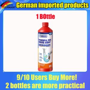 Pipe cleaner is powerful and fast. It is suitable for all pipe materials and quickly dissolves hair and grease. Kitchen pipe grease quickly breaks down oil and residue. It can clear and maintain pipes in one step.