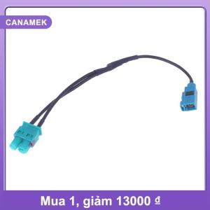 【CANAMEK】 1 2 Bộ chuyển đổi ăng ten radio fakra rns RCD 510 310 315 210 phù hợp với đầu nối ăng ten radio 2 đến 1 cho xe hơi