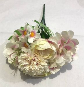 Artificial Peony 7 Cabang Bunga Palsu Plastik Buatan Imitasi Hias Dekor Buket Bouquet Rumah Pesta BG42