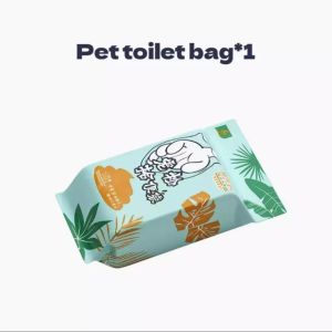 Pet Poop Bags For Walking Dogs Plastic Pick Up Bag Dogs Portable Tissue Disposable Trash Bags