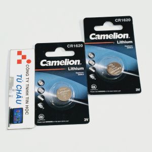 Pin 1620 CR1620 - 3V DL1620 5009LC KCR1620 / Pin Camelion Lithium