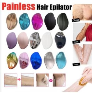 EPILATOR PENGHILANG BULU CRYSTAL HAIR RMOVER KETIAK MANUAL TANPA SAKIT/ IRITASI REUSABLE PORTABEL/PAINLESS HAIR EPILATOR HAIR