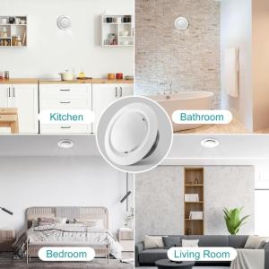 Có thể điều chỉnh ống thông gió Bìa lỗ thông hơi ống thông gió lưới thông gió Vòng Air Vent Bìa Outlet lâu dài