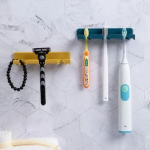 COOLSOOL Hanger Wall Storage Hook Multifunctional Waterproof Hanging Rack Quality Self-adhesive Power Plug Socket Holder