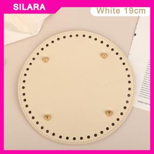 SILARA 14 19cm Da Túi đáy với lỗ túi cơ sở DIY handmade vòng Túi đáy túi phụ kiện