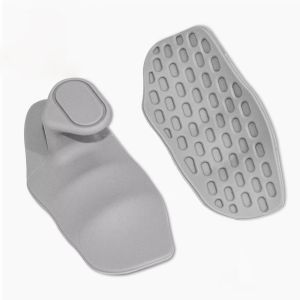 1 Pair Anti-slip Weight Lifting Grips Ergonomic Elastic Silicone Palm Grips Finger Exerciser Thicken Workout Gym Gloves Gym/Fitness