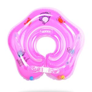Swimming Baby Neck Floater Neck Ring Safety Infant Float Circle Inflatable Baby swimming collar Double collar