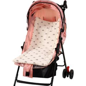 Soft and Breathable Pram Insert for Baby Seat Double Sided Strollers Seat Cushion Mat for Buggies and Car Seat
