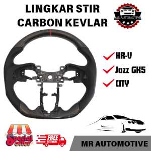 Lingkar Stir Setir Steer Jazz GK5 HRV City Carbon Kevlar Original
