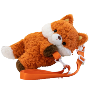 ELLIER Plush Doll Green Turtle Plush Backpack Animals Phone Bag Cartoon Plush Schoolbag Puppy Plush Doll 28cm Little Pig Doll Shoulder Bag Lady