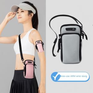 Phone Arm Bag with Headphone Jack: A Waterproof Breathable Sports Running Jogging Bag