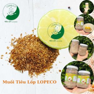 Muối Tiêu Lốp - Muối Tiêu Lốt Loại Ngon Thương Hiệu Lopeco Túi 1Kg.