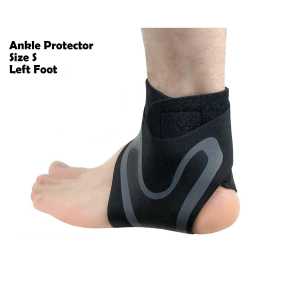 Pelindung Ankle Pergelangan Kaki Varian Ukuran Protector Foot 1 PCS Bahan Nyaman Berkualitas | Deker Pelindung Penyangga Engkel Pergelangan Kaki Ankle Support Mencegah Cedera | Decker Pelindung Untuk Pergelangan Engkel Tumit Kaki Kanan dan Kiri |JINGBU