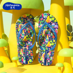 hotmarzz Hotmarzz   Summer womens flip-flops for outdoor wear non-slip new style colorful beach sandals