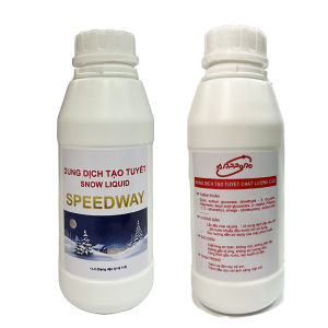 Chai Dung Dịch Tạo Tuyết Đặc Tỉ Lệ 1:9 500/1000ML - CHUYÊN DỤNG CHO MÁY PHUN TUYẾT NHÂN TẠO