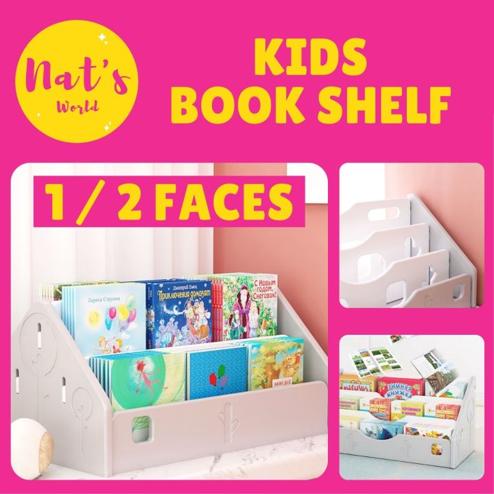 Kids Book Shelf Table Bookshelf Book Racks Toys Organization Lazada