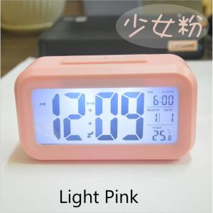 Mini LED Small Multifunctional Digital Clock with Date Temperature Childrens Bedroom Clock Home Office Desktop Clock