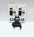 Charger HP For SMSNG A36 Quick Charge3.0 Batok Adapter + Kabel USB Support Fast Charging. 