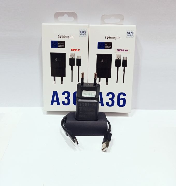 Charger%20HP%20For%20SMSNG%20A36%20Quick%20Charge3.0%20Batok%20Adapter%20+%20Kabel%20USB%20Support%20Fast%20Charging%20-%20Image%202
