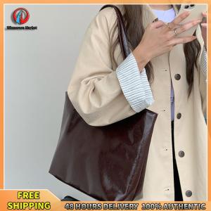 【Clearance sale processing】 Women Tote Bag PU Leather Large Capacity Shoulder Bag for Work and Shopping in Elegant Black Color