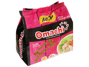 Mì ăn liền OMACHI sườn hầm ngũ quả gói 80g