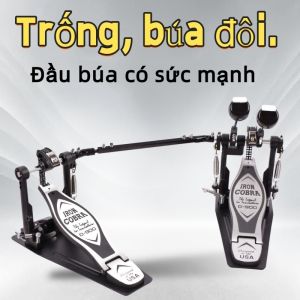 KICK DRUM PAD trống bass luyện tập kèm giá đỡ dụng cụ luyện tập chân trống