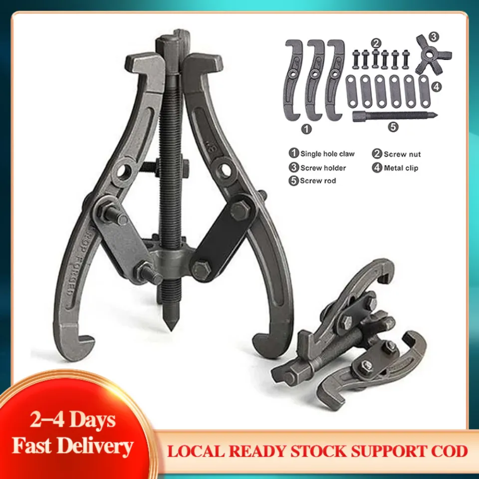 3-Jaw Inner Bearing Puller Gear Extractor Heavy Duty Automotive Machine Tool Kit