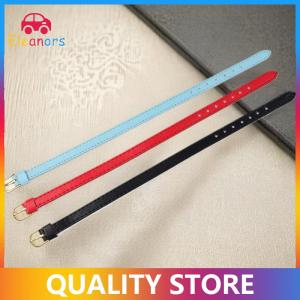 [Eleanor] 2pcs vật nuôi cổ áo phụ kiện DIY New Dollhouse 8mm PU da Vòng đeo tay cho Slide Charms dây đeo cổ tay phụ nữ đồ trang sức làm