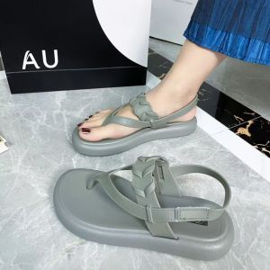 [Free Shipping] WomenS Sandals 2026 Summer New Style Outdoor Flat Heel Versatile Fashion Roman Shoes Non-Slip Beach Slippers For Women