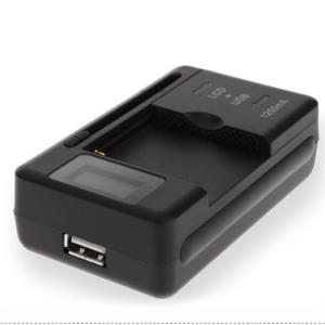 B628 แท่นหนีบแบต ที่ชาร์จแบบหนีบ มีจอLCD ใช้ง่าย อุปกรณ์ชาร์จแบตเตอรี่ USB-Port สำหรับโทรศัพท์มือถือ กล้องดิจิตอล