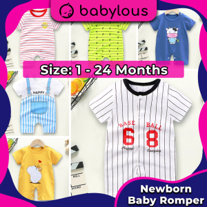 Newborn Baby Romper Baju Bayi Infant Short Sleeve Rompers Jumpsuit Baby Clothes Baby Shirt Baby Girl Baby Boy