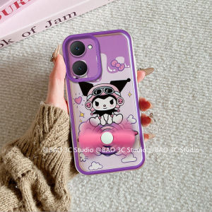 Couple Casing VIVO Y03 Y03t Y18 Y18s Y28s Y17s Y16 Y01 Y15A Y15s 4G 5G New Cute Cartoon Fun Fashion Tom Jerry Kuromi Pacha Dog 3D Windmill Phone Case with Lanyard 2024