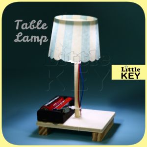 DIY Table Lamp Kit Robotic Project RBT Kit DIY Lamp Kit STEM Kids Science Project Electric Lamp Lampu Meja