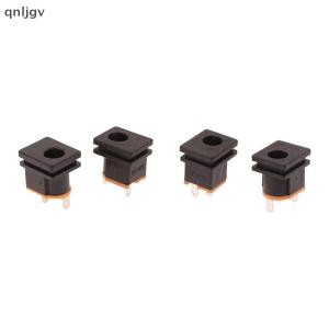 🔥🔥🔥qnljgv 10Pcs 5.5X2.5MM DC Power Supply Socket Connector DC-015 5.5x2.1mm DC Female Jack Square Panel Mounting Connectors