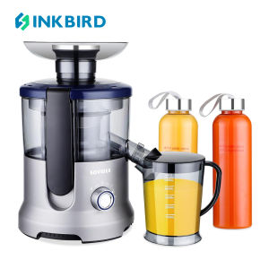 INKBIRD Sovider Fast Juicer Extractor for Vegetable and Fruit with 3inch Feed Chute 800W Centrifugal Machine Extractor Easy Clean and Assemble Overheat Protection