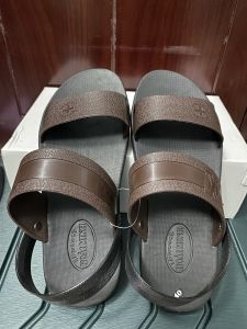 Giày cao su đúc 2 quai ngang không chỉ may