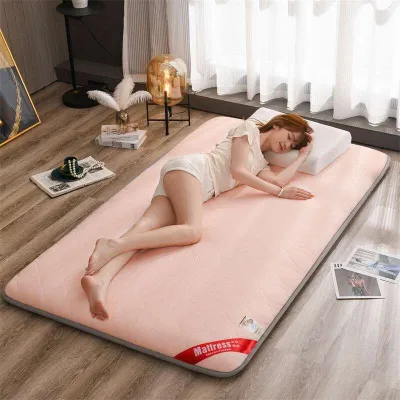 1pc Mattress / Foldable Tatami Cotton Thickening Sleeping Rug Pad Molded Floor Carpet Bed Mats Double Cushion for Bedroom and Office 5cm Thickness for Single / Super Single / Queen / King Size