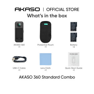 AKASO 360 - Action Camera | 5.7K 360 Video | 72MP 360  Photos | Dual 1/2" 48MP Sensors