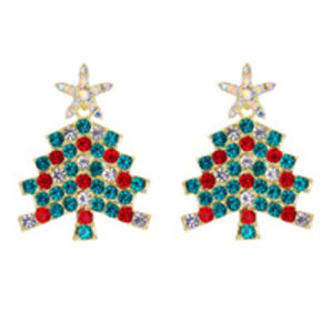 Geegobuy อุปกรณ์แฟชั่นติดหูสว่างสไตล์ต้นคริสต์มาส ให้ความสว่างสดใสและเป็นที่ชื่นชอบในช่วงเทศกาล