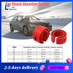 【Fast delivery】2PCS Car Shock Absorber Power Auto-Buffers Spring Bumpers A/B/C/D/E/F Type Universal For Cars Cushion Suspension Buffers