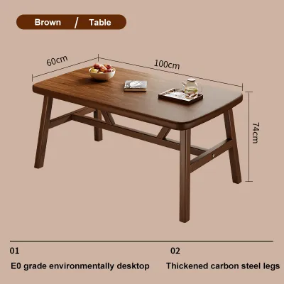 Dining Table Kitchen Table And Chair Set 4/6 Seaters Restaurant Table Coffee Table DeskOffice Table Nordic Solid Wood