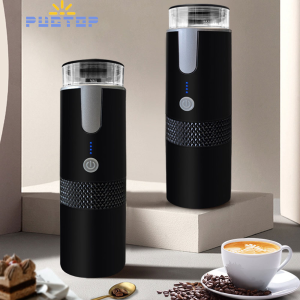 PUGTOP 160ML Electric Coffee Machine Portable Coffee Maker Wireless Mini Coffee Espresso Maker for Camping Travel RV Hiking Office