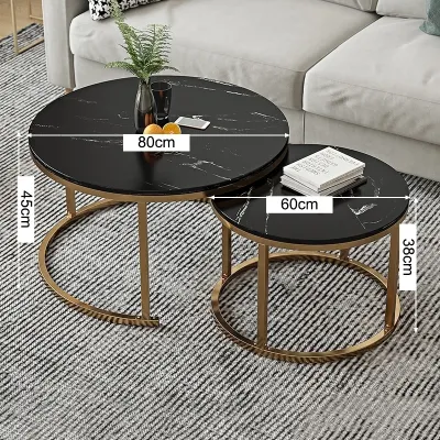Nordic Coffe Table Round Table Bedside Table Tea Table Sofa Corner Tea Table