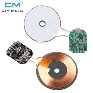 Diymore เมนบอร์ดโมดูลชาร์จแบบไร้สาย15W เมนบอร์ดที่ชาร์จแบบไร้สาย PCBA เมนบอร์ดชาร์จไร้สายแม่เหล็ก + ขดลวด