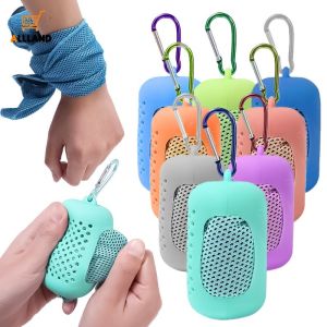 Portable Outdoor Sports Towel Quick-drying Sport Cooling Towel Cold Sports Absorbent Towel for Gym Travel Swimming Hiking Yoga