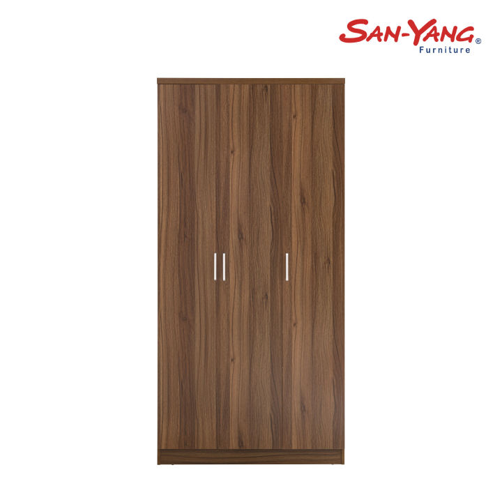 San-Yang Wardrobe Cabinet 111122 Walnut