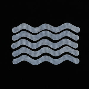 BEandBA PVC S Shape For Children Old Men Bathtub Carpet Adhesive Pad Non slip Sticker Floor Strip Bathroom Product Anti Slip Tape